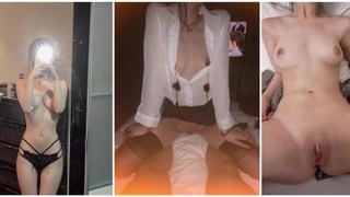 骚逼偷情还在上网课！！背叛大学男友的反差婊！